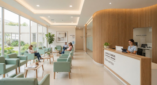 Recepción y Sala de Espera Climatizada
